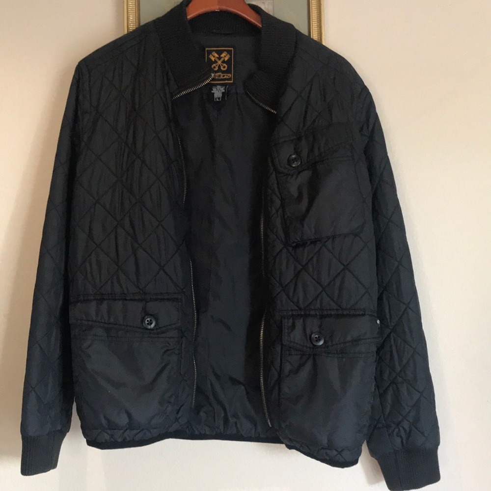COPY - ASTAR bomber jacket, ribbed sleeves, size large